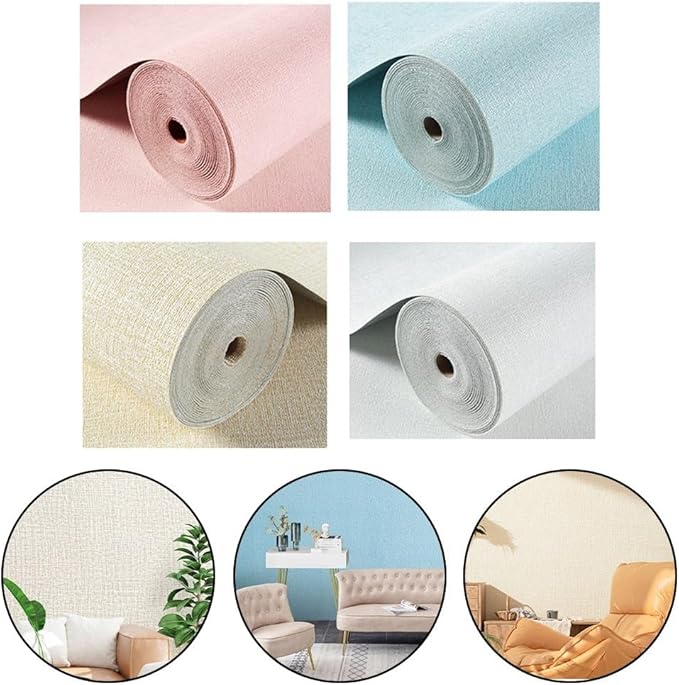 TreasureCave Moisture-Proof Wall-Stickers Self-Adhesive Paper for Cabinets, Noise-Proof Thermal Insulation Wallpaper -Protective Kitchen Paper(White) - Image 7