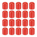 DMiotech 20 Pack 5/8" ID Red Screw Thread Protectors Rubber End Caps Bolt Covers for Screw Bolt Furniture Pipe by DMiotech
