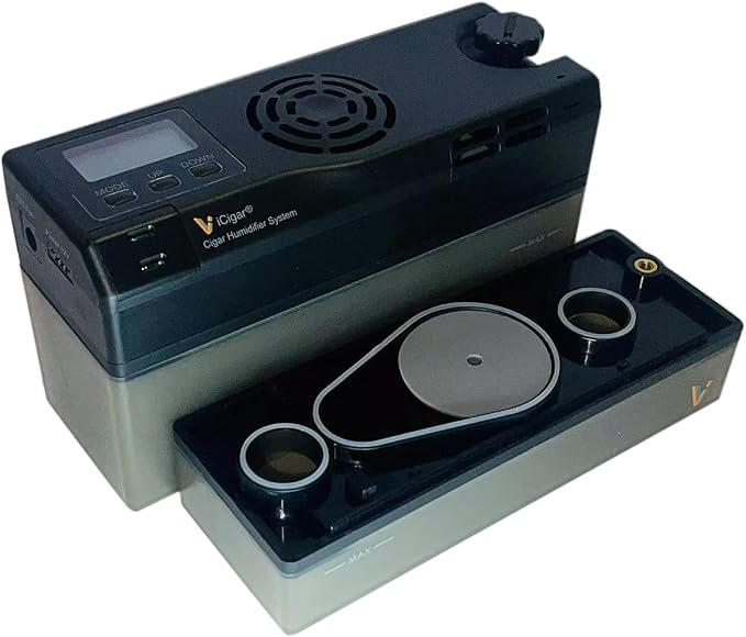 Le Veil 7th Gen iCigar Premium Humidifier System DCH-12V7 for 50CT up to 6 CBFT Humidor by Le+Veil