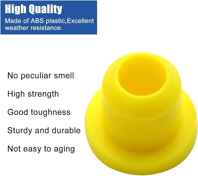 4231 Replacement Humidifier Yellow Orifice (2 Pcs) Compatible with Aprilaire Humidifier 400, 500, 550, 550A, 558, 560, 560A, 568 and 600 - Image 3