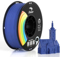 Creality 3D Printer Filament, PLA Plus Filament 1.75mm Rainbow, PLA Pro Toughness Upgraded Dimensional Accuracy +/- 0.03mm, 1KG Spool(2.2lbs) Ender PLA+ Filament for Most 3D Printer by Creality
