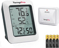 TempPro TP60 Digital Hygrometer Outdoor Thermometer Wireless Temperature and Humidity Gauge Monitor Room Thermometer with 500ft/150m Range Humidity Meter Temperature Indicators (Previously ThermoPro) by ThermoPro