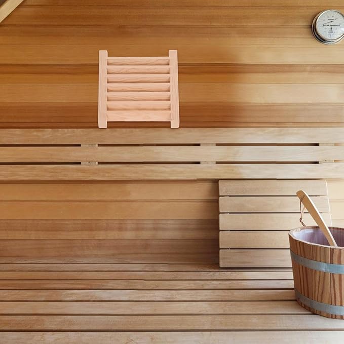 Sauna Room Air Vent Grille Wooden Ventilation Panel Steam Room Accessories Sauna Vent Louver - Image 4