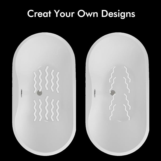 24 PCS Anti Slip Shower Stickers, Safety Bathtub Non Slip Strips, Adhesive Decals Anti Skid Tape with Scraper for Tub, Shower, Steps, Floor, Stairs - Image 7