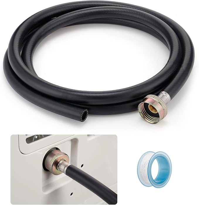 Leakproof Dehumidifier Drain Hose 3/4" FHT - 6.6 FT Thickened Dehumidifier Hose with Rustproof Durable Connector, No Kink and Easily Coilable, Fits for Most of Dehumidifiers by Apipi