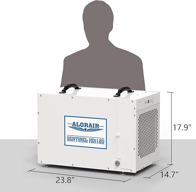 ALORAIR Sentinel HDi120 Commercial Dehumidifier with Pump, 235 Pints Whole Homes Dehumidifier for Crawl Spaces, Basements, up to 3,300 sq. ft. cETL - Image 7