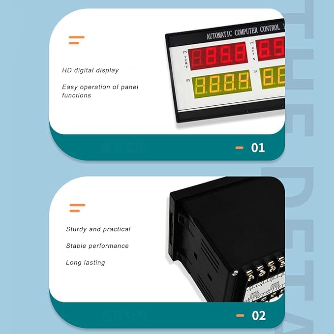 Incubator Thermostat, Stable Performance Fahrenheit 110‑220V Incubator Controller for Chickens for Quails - Image 4