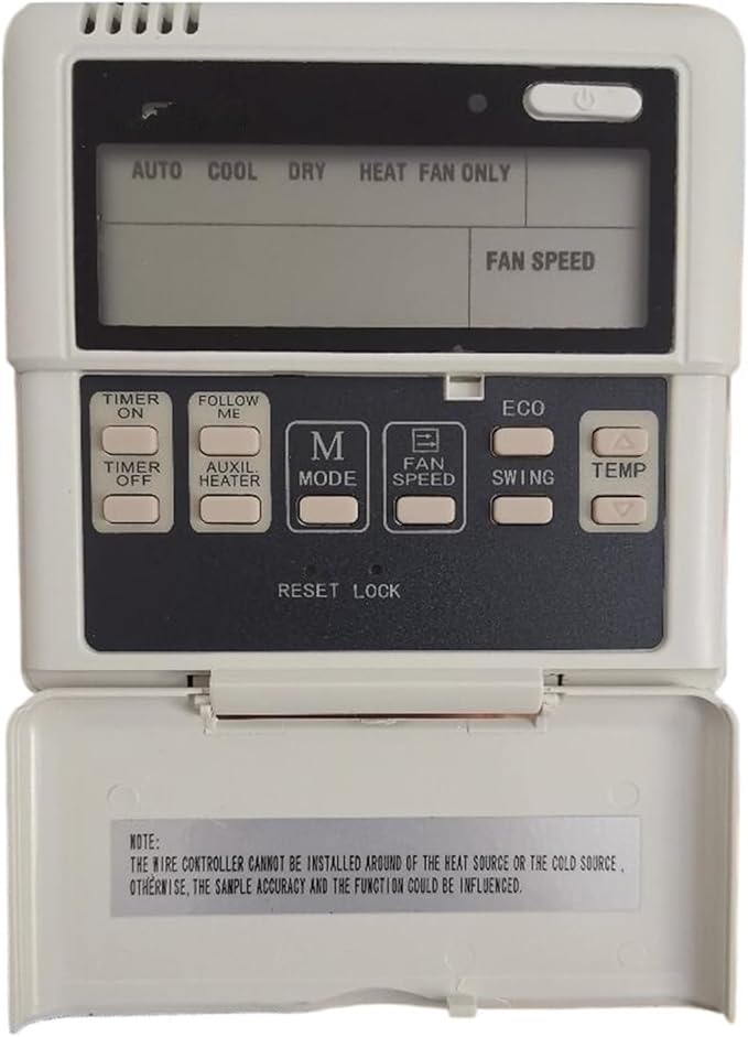 Central Air Conditioner Thermostat, Compatible For Midea KJR-12B/DP(T)-E, Air Conditioner Replacement Accessories(English Edition) by Unknown
