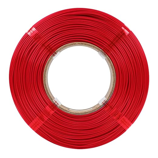Inland V2 PLA PRO (PLA+) 3D Printer Filament Refill, 1.75mm Spooless Filament, Dimensional Accuracy +/- 0.03mm, 1KG (2.2lbs) Raspberry Red Refill for Inland Reusable Spools, Bambu Lab Compatible - Image 2