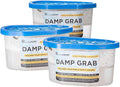 Damp Grab Closet Dehumidifier - Pack of 3, Moisture Control, Fragrance Free, White, 14 oz. by FoxValleyTradersFamilyofBrands