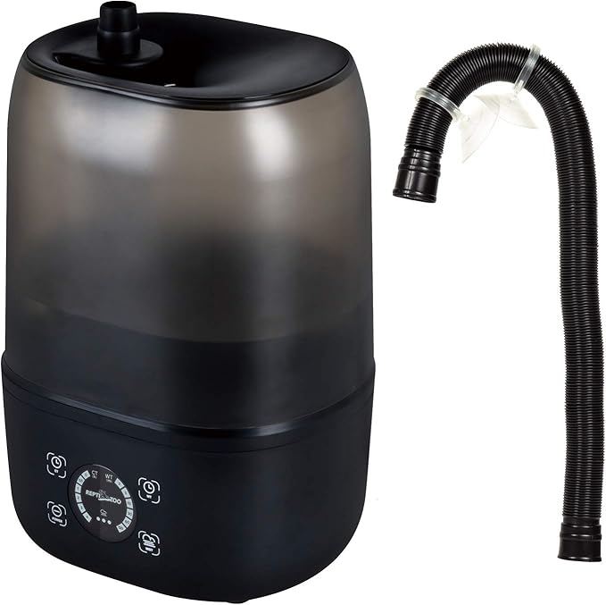 REPTI ZOO 4L Reptile Fogger Mister Tank, Terrariums Digital Tank Timing Humidifier Smart Touch Screen Adjustable Fogger for Reptiles Amphibians Herps by REPTIZOO