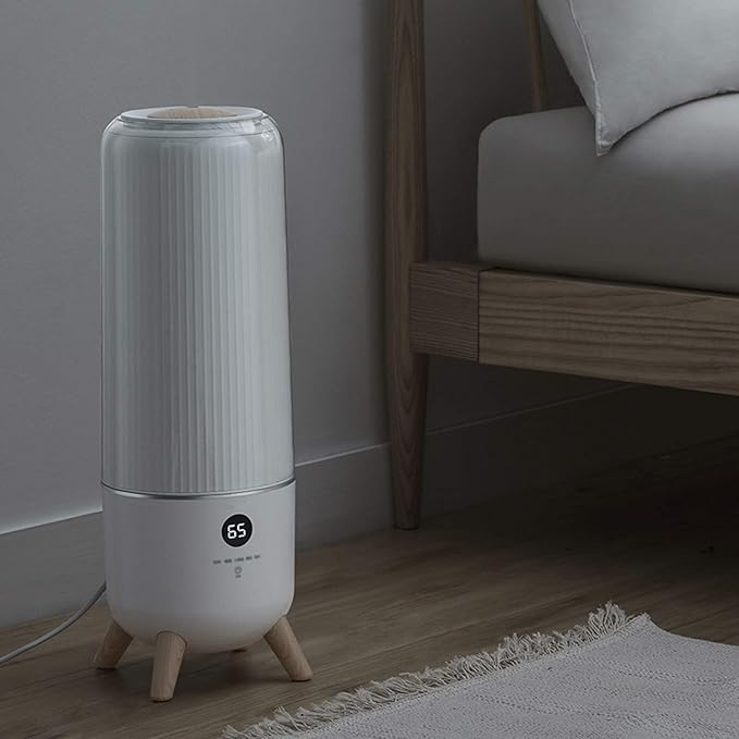 6L Large Capacity Quiet Operation Humidistat and Waterless Auto Shut-Off Timing Baby Room Living Room Humidifier (Color : A) (B) - Image 6