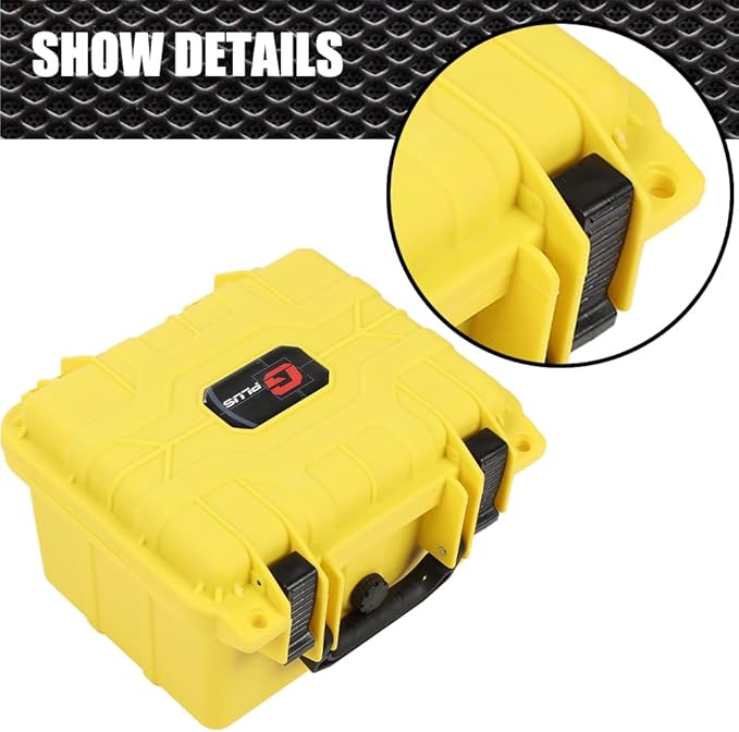G-PLUS Graded Card Storage Box Fit BGS PSA SGC FGS Weatherproof Graded Sports Trading Cards(Small, Yellow) - Image 5