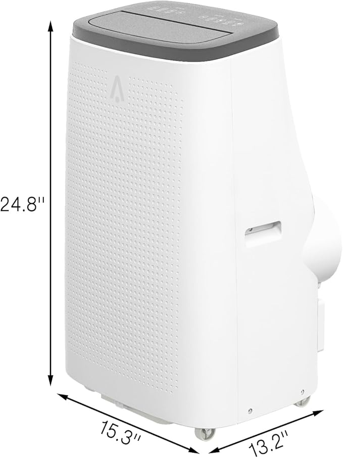 14,000 BTU Portable Air Conditioner (AC) for 750 Sq Ft Rooms – 3-in-1 Cooling, Dehumidifier & Fan w/Self-Evaporative Tech (No Drain). Sleep Mode + Auto-Swing. Includes Remote & Window Kit. Easy Insta - Image 6