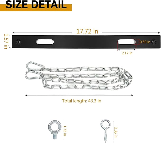 Dehumidifier Hanging Kit, Dehumidifier Joist Hanging Kit for Crawl Space and Basement Dehumidifiers, Easy Way to Raise and Lower dehumidifier, Helps reduce noise and vibration of the unit - Image 2
