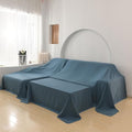 Furniture Cover Multi-Purpose, Indoor and Outdoor Furniture Dust Cover Sofa Cover Dustproof Breathable Mattress Protector Cabinet Cloth Home Dust Block (Space Blue, 350cm x 300cm(137x118in)) by WTHAVEN