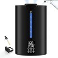 6L Humidifiers for Bedroom Large Room Home,Cool and Warm Humidifier for Baby and Plants Hot Mist Top Fill Desk Humidifier Oil Diffuser,Quiet,Auto Mode,360°Nozzle-Midnight Black(2026 Upgraded) by Coolfiqu