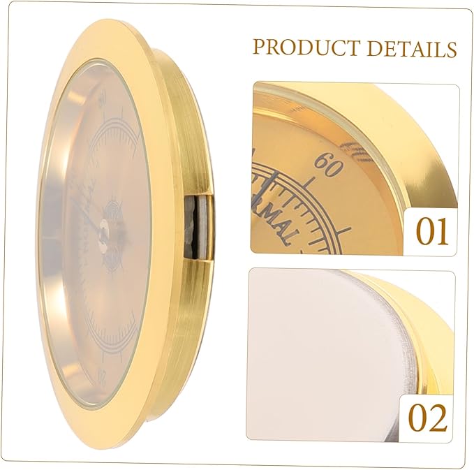 Guitar Humidifiers Acoustic Humidity Gauge Guitar Case Hygrometer Musical Instrument Parts Portable Design - Image 4