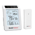 BaldrTherm Wireless Weather Station, Dual-Zone Indoor & Outdoor/Childroom Temp Humidity Monitor, Auto Smart Backlight,Temp/Humidity/Barometric Trend Visualization, White&White by BaldrTherm