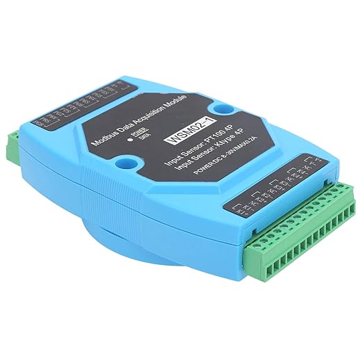 Temperature Data Acquisition Module 4PT100 4KType WSM02 1 Industrial Grade High Precision Voltage Signal Converter for Equipment Monitoring Environmental Monitoring - Image 6