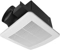 BV Bathroom Exhaust Fan 140CFM - Bathroom Fan 1.0 Sones, 6" Duct Collar, Rooms Up to 140 Sq. Ft.| Energy-Saving Ventilation Fan, Stainless Steel - No Attic Access | Ultra-Quiet HVI 2100,UL Certified by BV