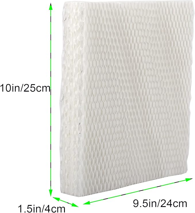 HIFROM 2Pack Replacement Humidifier Wick Filters Water Panel Filter Compatible with Carrier HUMCCSBP2212 HUMCCSBP2312 HUMCASBP2312 HUMCCSBP2412 Humidifier P110-1045 - Image 2