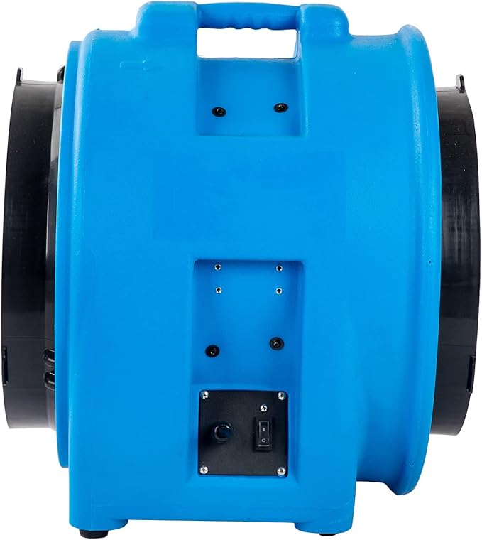 MOUNTO 16-Inch Axial Blower Exhaust Fan - 1HP, 5000 CFM, 200pa, Durable, Stackable, Ductable for Efficient Ventilation - Image 5