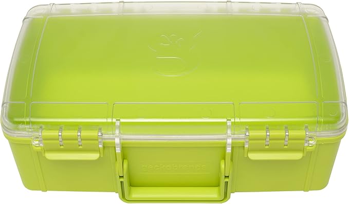 geckobrands Waterproof Dry Box with Silicone Liner – Durable, Dust-Proof, Crush-Proof Storage for Electronics and Gear by geckobrands