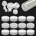 1-7/8" (48mm) Plastic Hole Plugs White -Round Chair Leg Caps, Flush Mount Pipe Plugs, Tubing End Caps for Metal&Wood Legs Tube, Outdoor Furniture Feet caps & Table Plastic Plugs, 12 PCS by EASYEAH