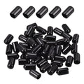 DMiotech 100 Pack 8.5mm ID Black Screw Thread Protectors Rubber End Caps Bolt Covers for Screw Bolt Furniture Pipe by DMiotech