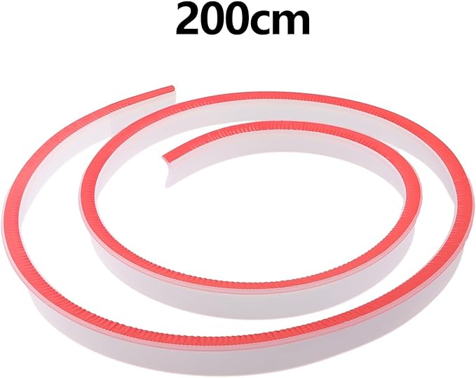 Shower Water Retention Strip - Silicone Multi-Color Water Containment - Fits Various Shower Areas for Bathroom Use(Transparent 200cm) - Image 2