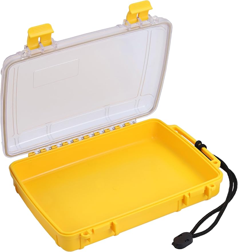 Avlcoaky Dry Box Waterproof Dry Boxes Small Waterproof Watertight Containers for Kayaking & Boating Waterproof Case Outdoors Dry Storage Box by Avlcoaky