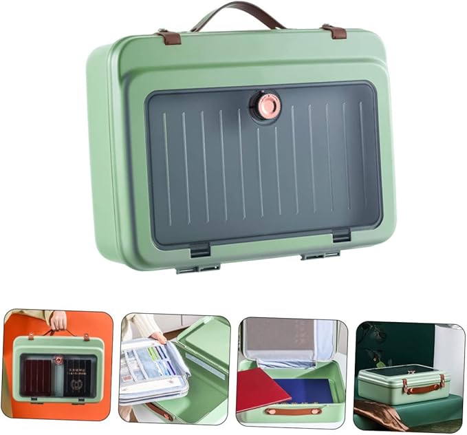 Creative Multifunctional Document Organizer Bag Durable Certificate Storage Case for Home Office Travel Multi-layer File Case for Documents and Cards - Image 5