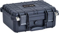 MEIJIA Portable All Weather Waterproof Protective Case,Hard Case,Camera Case With Customized Fit Foam,Fit Use of Drones,Camera,Equipments,Pistols,Elegant Black,13.35 x11.63x5.98inches by MEIJIA