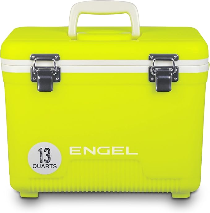 ENGEL 13qt Leak-Proof, Air Tight, Drybox Cooler and Small Hard Shell Lunchbox for Men and Women by ENGEL