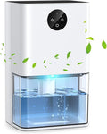 Dehumidifier, 50 OZ Small Dehumidifiers for Room for Home, Quiet with Auto Shut Off, Dehumidifiers for Bedroom, RV, Closet by Deyagoo