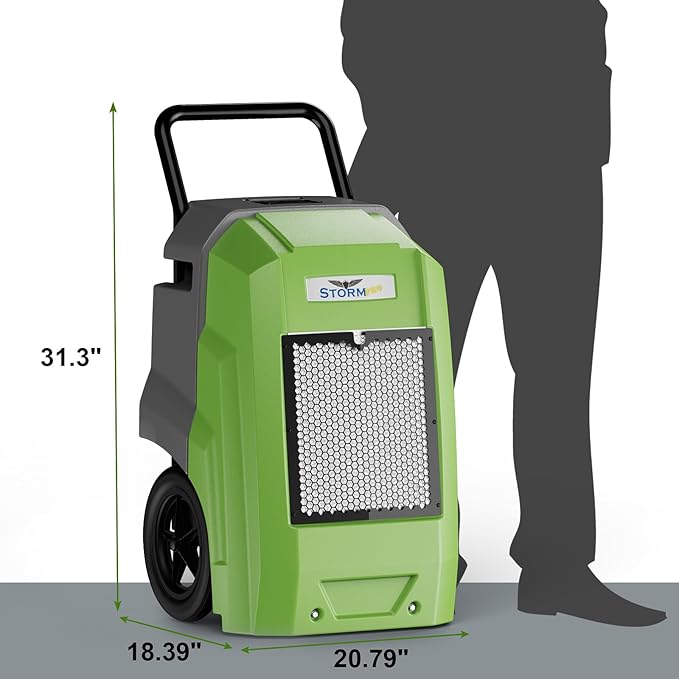ALORAIR 180 Pints Commercial Dehumidifier with Pump Drain Hose, Smart Wi-Fi Dehumidifier for Large Basement, Industrial or Commercial Space, Smart Wi-Fi, 5 Years Limited Warranty - Image 7
