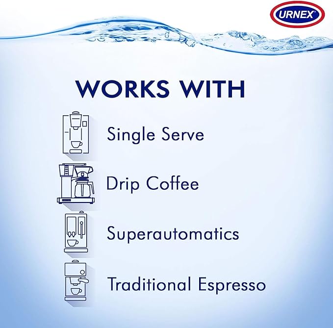 Descaling Powder Solution - 4 Uses - Activated Scale Remover for use with Keurig 1.0/2.0, Home Coffee and Espresso Machines, Kettles, Garment Steamers - Image 4