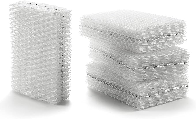 Alocs WF813 Humidifier Filter Replacement for Relion - RCM832 RCM-832N Procare PCWF813 Protec WF813 Equate EQ-2119-UL EQWF813 Cool Mist Humidifiers Wick Filters (Pack of 4) by Alocs