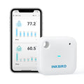 INKBIRD WiFi Thermometer Hygrometer Monitor, Smart Temperature Humidity Sensor IBS-TH3 with App Notification Alert, 1 Year Data Storage Export, Remote Monitor for Greenhouse Wine Cellar Baby Room by Inkbird