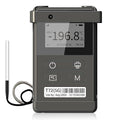Frigga T72 4G/5G Temperature Monitor Real-Time Reusable Temperature Data Logger with Ultra-Low External Sensor Remote Digital Refrigerator Thermometer Rechargeable 24/7 Monitoring & Instant Alerts by Frigga