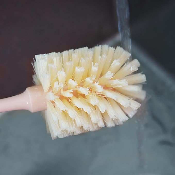 Long Bottle Brush, 12.59 in Bendable Cleaner Brushes for Cleaning Neck Beer Bottles, Wine, Baby Bottles, Water Bottles, Tumblers, Flask, Bird Feeder, Vase, Pipes and Brewing Supplies White/1Pack - Image 6