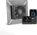 AC Infinity AIRTITAN T3, Ventilation Exhaust Fan 6" with WiFi Temperature Humidity Controller, EC Motor for Crawl Space, Basement, Garage, Attic, Hydroponics, Grow Rooms by ACInfinity