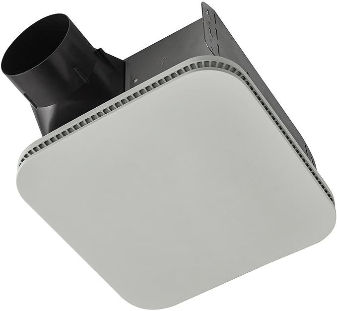 Broan-NuTone Bathroom Exhaust Fan – Easy Retrofit Without Attic Access, Ultra-Quiet 0.7 Sones, 80 CFM, ENERGY STAR Certified, Made in USA, Moisture & Odor Control with Easy-Clean Grille by Broan-NuTone