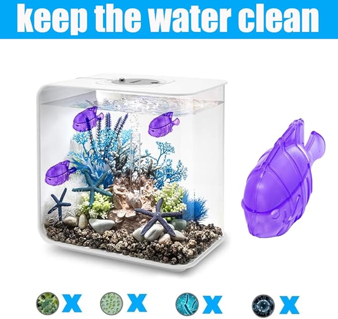 16Pack Universal Humidifier Tank Cleaner,Demineralization Cleaning Ball for Most Humidifier & Fish Tank, Purifies Water, Eliminates White Dust and Odor, Prevents Hard Water Build-Up - Image 3