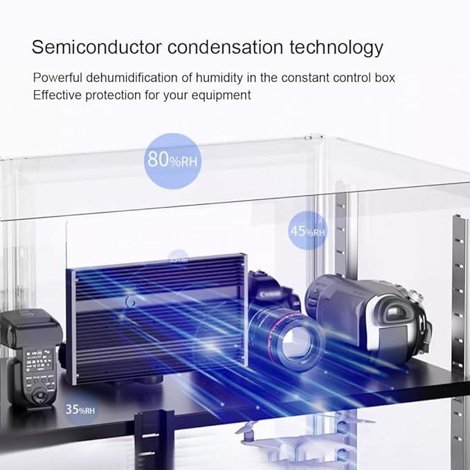 Camera Dehumidification Cabinet, SLR Camera Box, Electronic Equipment and Instrument Storage,70L - Image 5