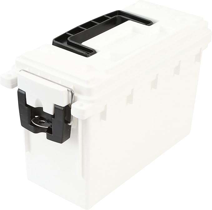 Sheffield 12681 Marine Storage Box, Dry Box Made in USA, Waterproof Container for Boat and Dock Gear, Small Parts Organizer with Latch, Stackable by Sheffield