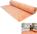 3.3 FT x 98.5 FT Waterproof Membrane for Shower, 23.6 mils Thick Underlayment Waterproof Polyethylene 323 sq ft, Walls Tile Underlayment Fabric for Sauna Bathroom, Bathroom by Noliven