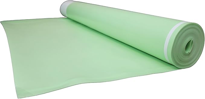 SoundStep XL Underlayment for Laminate, Wood & Pad-Attached Floors – 4'x150' Roll (600 sq. ft) with Attached Vapor Barrier, Sound Reduction, Moisture Protection, Compression Resistant – SSXLPE600BLSS by MPGlobalProducts