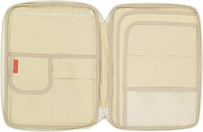 Document A4 Bag Case Waterproof Organizer Portfolio Office Travel Zipper Multi-Function Pouch - Image 3